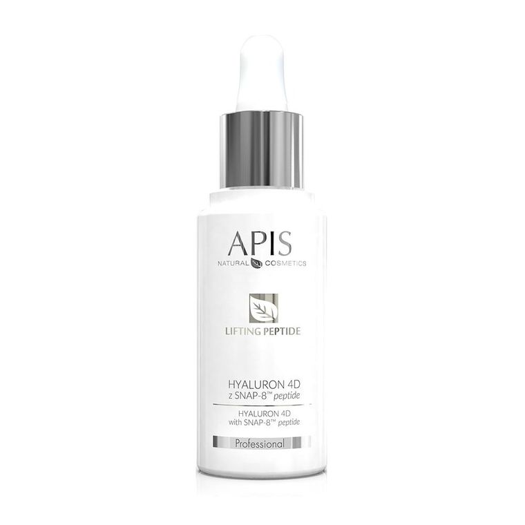 Apis, Hyaluron 4D z Snap-8 peptide, serum do twarzy, 30 ml
