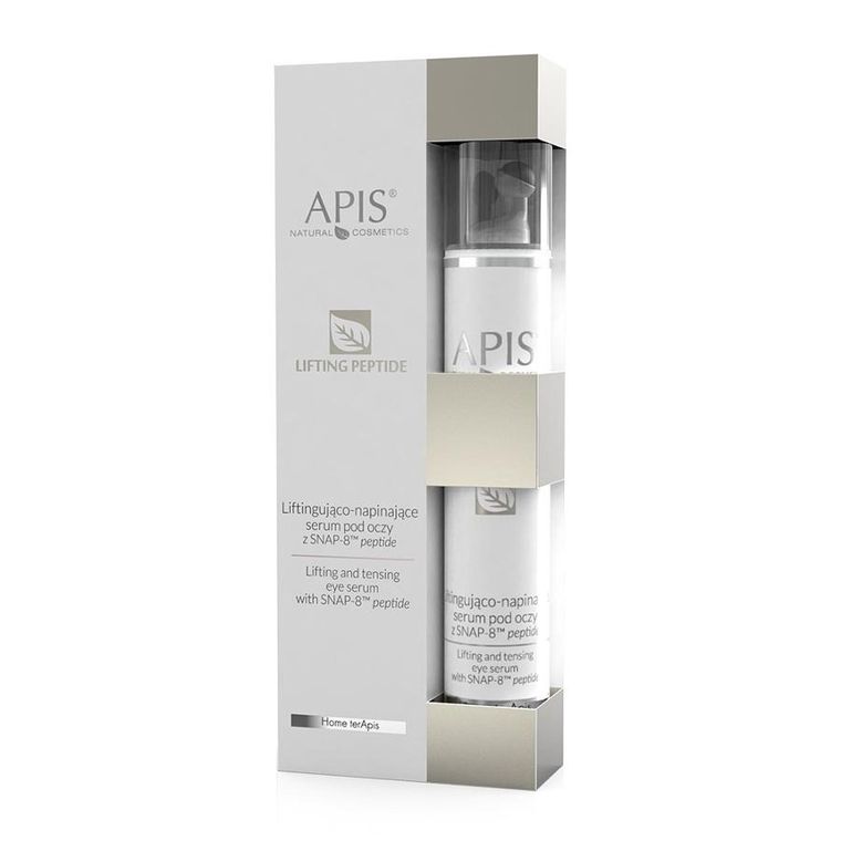 Apis, Lifting Peptide, liftingująco-napinające serum pod oczy z SNAP-8™ peptide, 10 ml