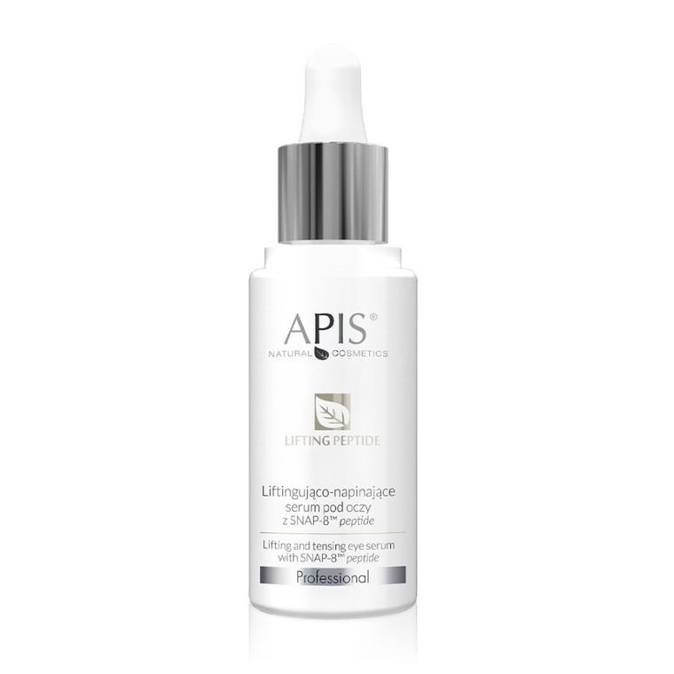 APIS, Lifting Peptide, liftingująco-napinające serum pod oczy z SNAP-8™ peptide, 30 ml