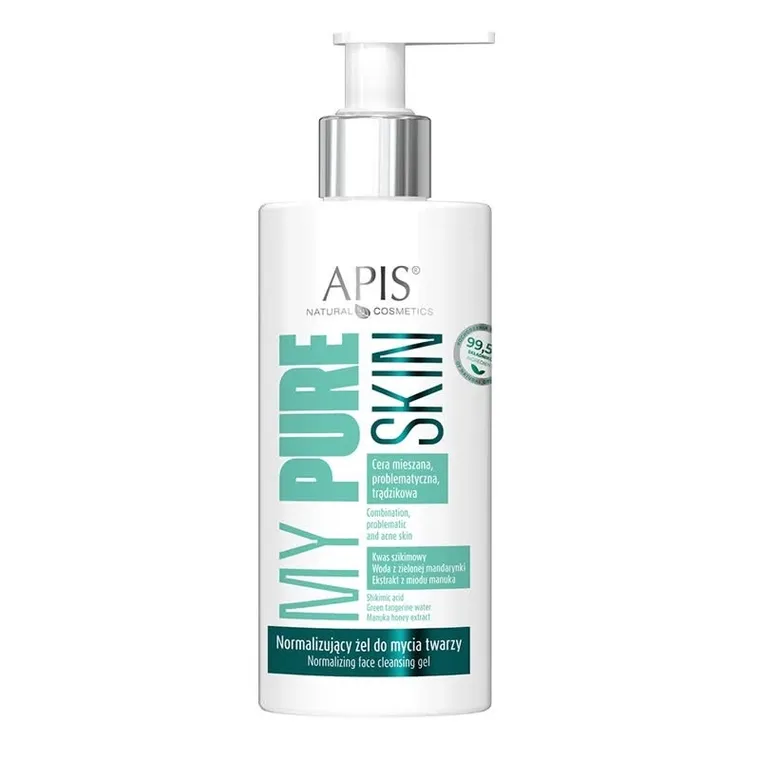 Apis, My Pure Skin, normalizujący żel do mycia twarzy, 300 ml