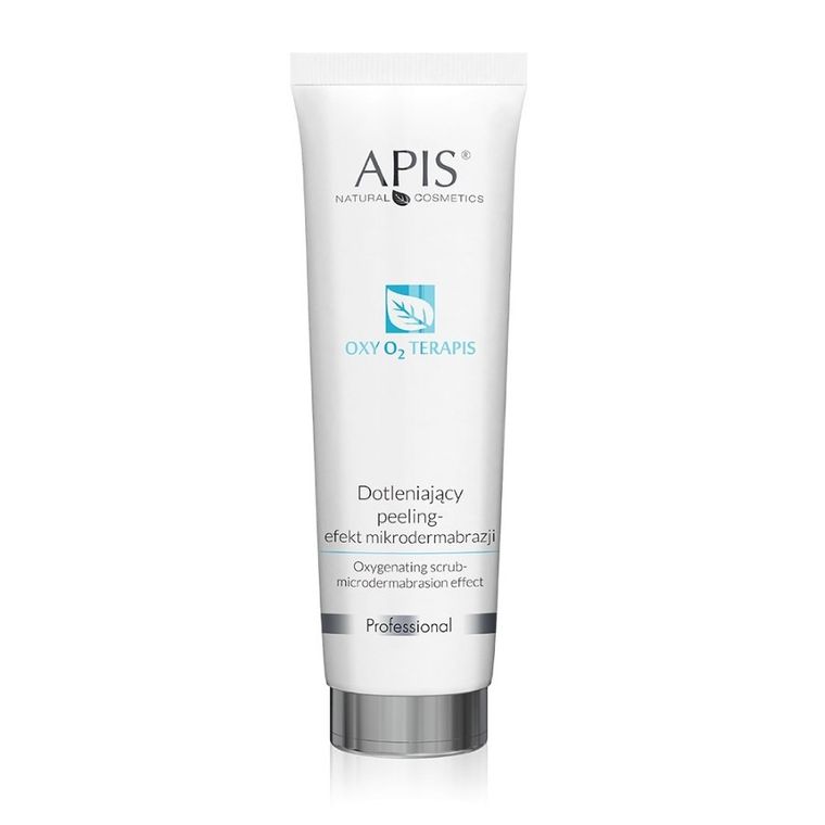 Apis, Oxy O2 Terapis Oxygenating, scrub dotleniający peeling z efektem mikrodermabrazji, 100 ml