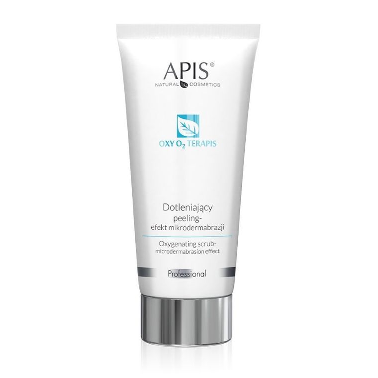 Apis, Oxy O2 Terapis, Oxygenating, scrub dotleniający peeling z efektem mikrodermabrazji, 200 ml