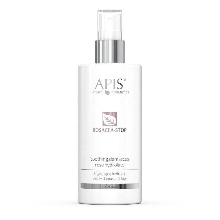 APIS, Rosacea-Stop, łagodzący hydrolat z róży damasceńskiej, 300 ml