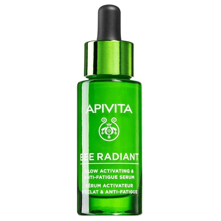 Apivita, Bee Radiant Glow Activating & Anti-Fatigue Serum, rozświetlające i energetyzujące serum do twarzy, 30 ml