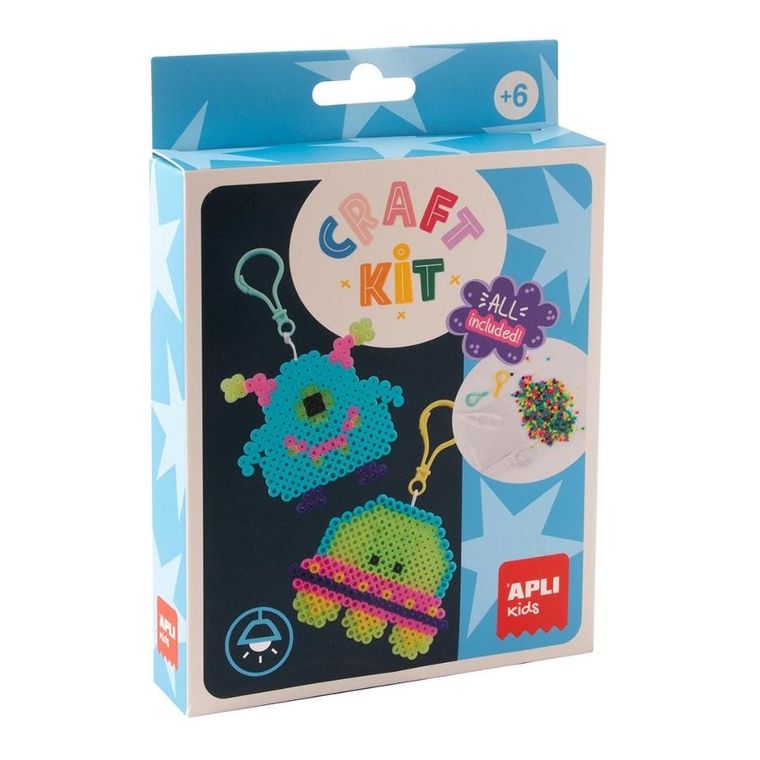 Apli Kids, Craft Kit, zestaw do robienia breloczków, Kosmos
