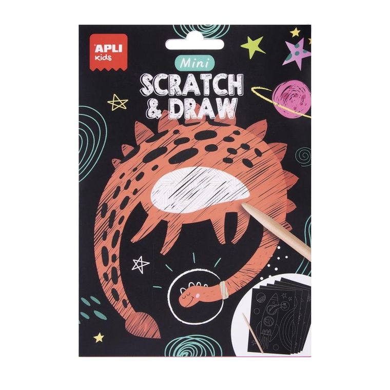 Apli Kids, Dinozaury, mini wydrapywanki