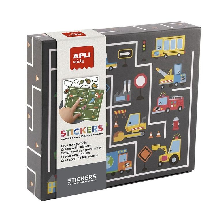 Apli Kids, Labirynty, zestaw z naklejkami