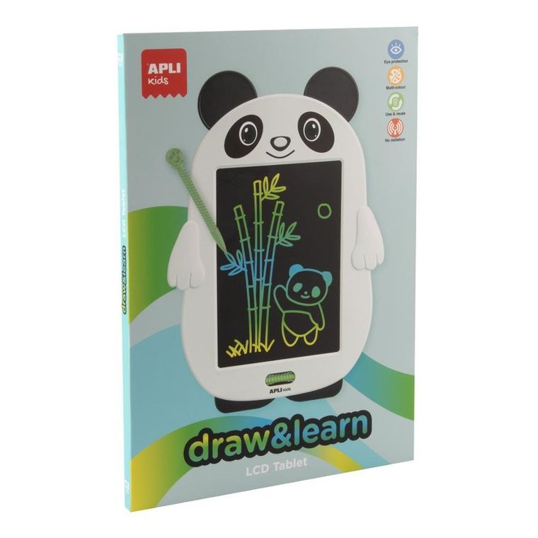 Apli Kids, magiczny tablet do rysowania LCD, panda