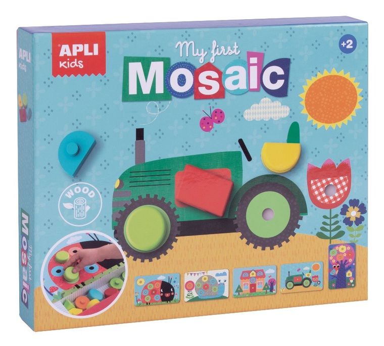 Apli Kids, Moja pierwsza drewniana mozaika