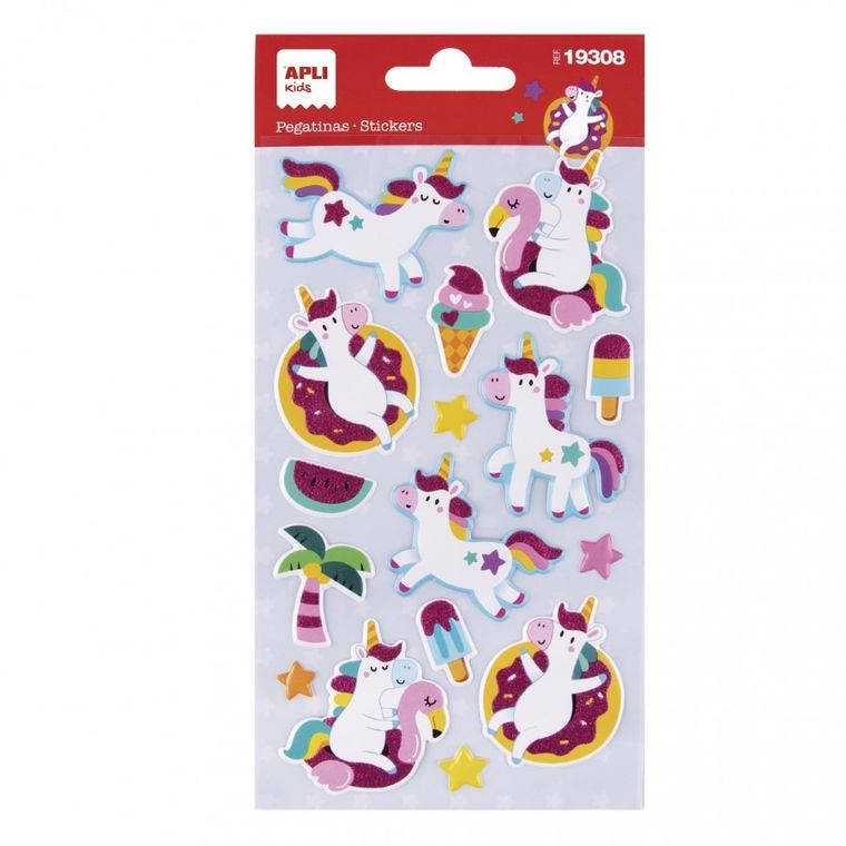 Apli Kids, naklejki, jednorożce