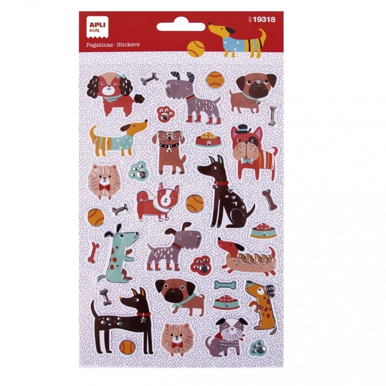 Apli Kids, naklejki, pieski