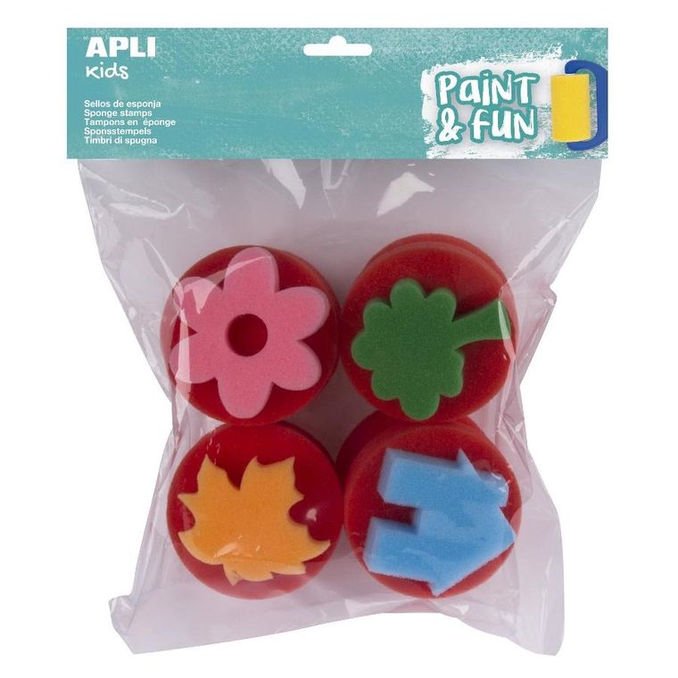 Apli Kids, pieczątki z gąbki, jumbo