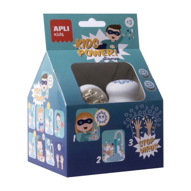 Apli Kids, Powstrzymajmy wirusa! stempelki, tusz