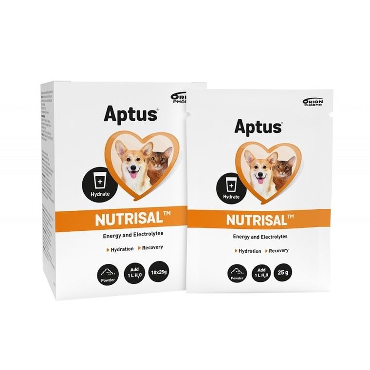 Aptus, Nutrisal, elektrolity dla psa i kota, 10-25g
