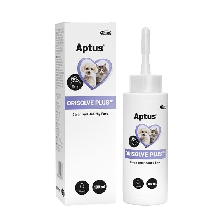 Aptus, Orisolve Plus, płyn do czyszczenia uszu dla psa i kota, 100 ml