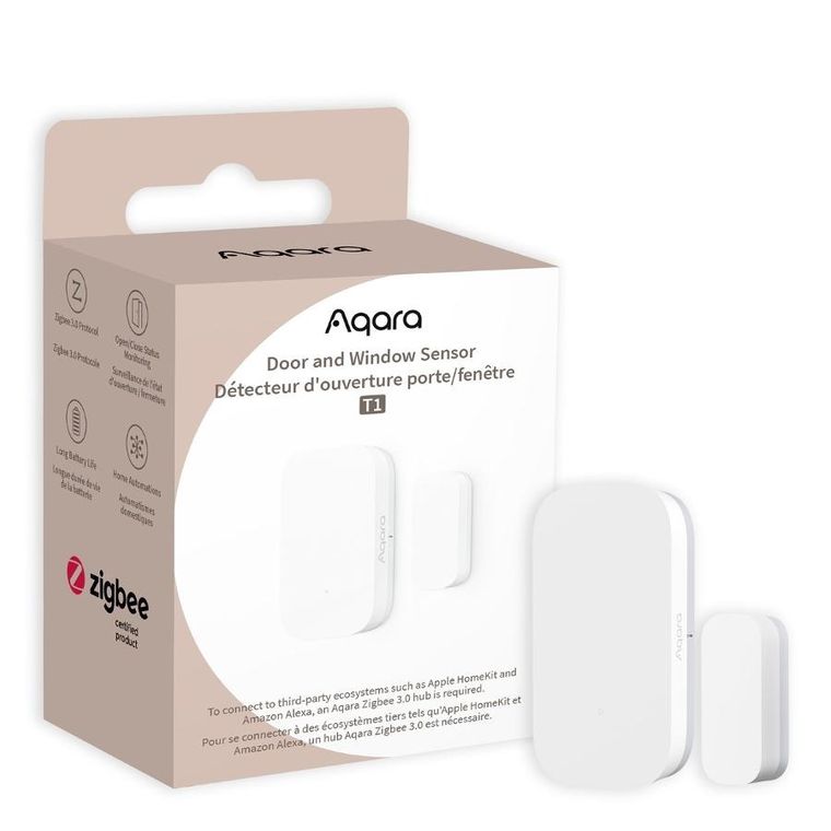 Aqara, Door & Window Sensor T1, czujnik do okien i drzwi, biały