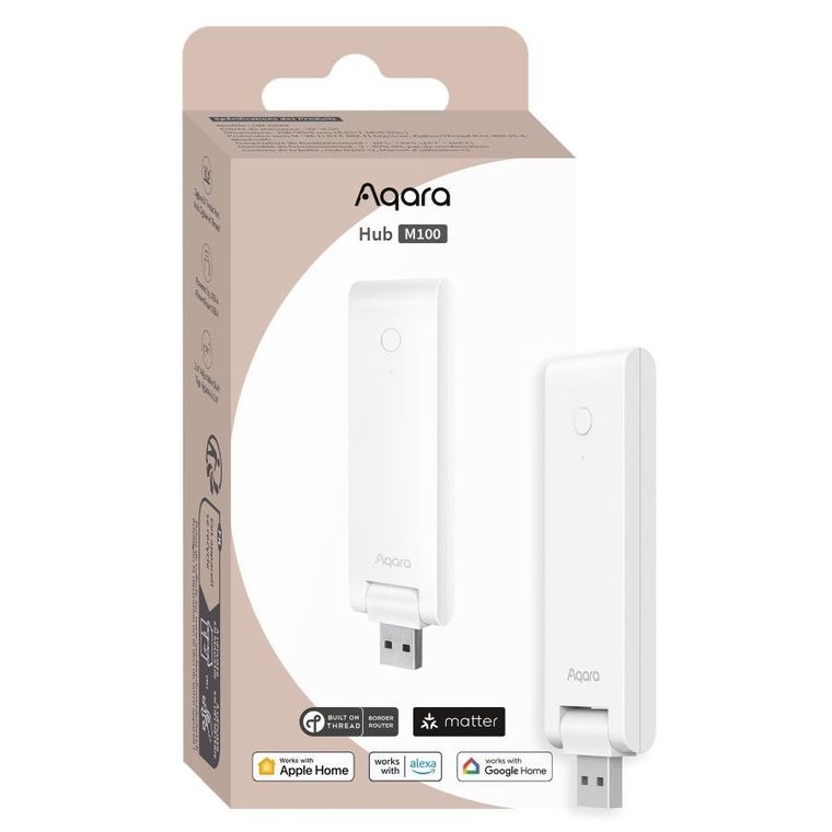 Aqara, Hub M100 (Offline), jednostka centralna Smart Home, Zigbee, Homekit, EU