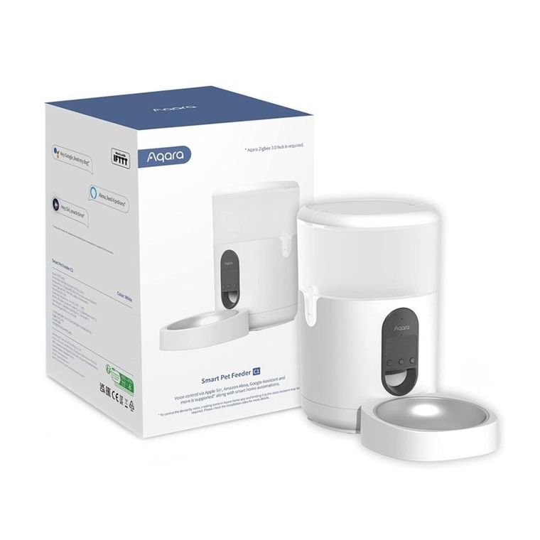 Aqara, Smart Pet Feeder, C1, Inteligentny podajnik karmy, Zigbee 3.0, zbiornik 4l