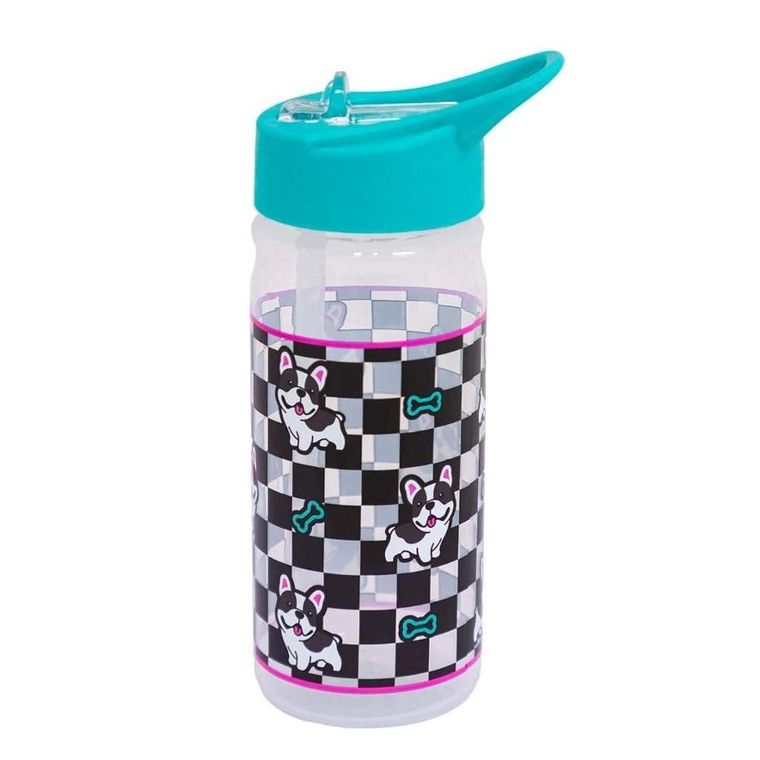 Aqua Pure, bidon z rurką, Cute Puppy, 450 ml