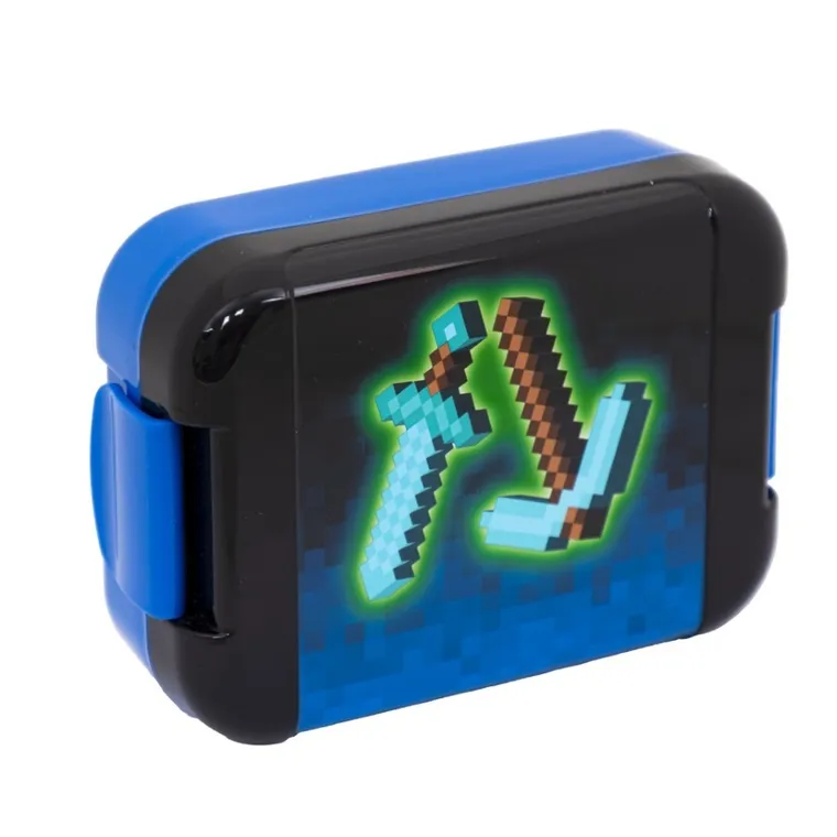 Aqua Pure, lunchbox, Blue Pixel