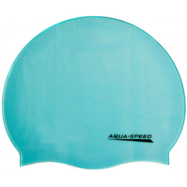 Aqua Speed, czepek silikonowy, Mono, rozmiar senior, niebieski