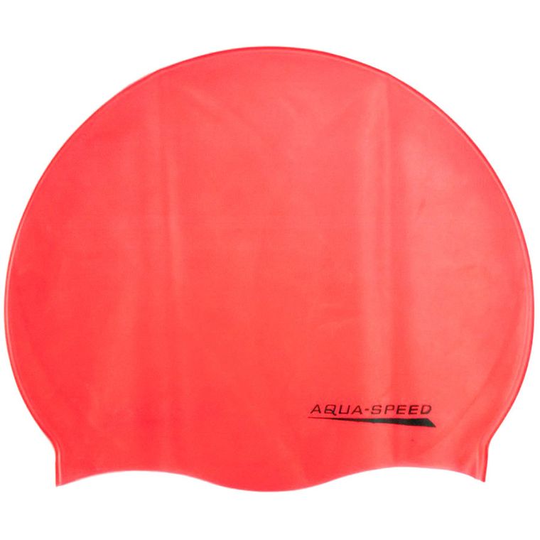 Aqua Speed, czepek silikonowy, Mono, rozmiar senior, pomarańczowy