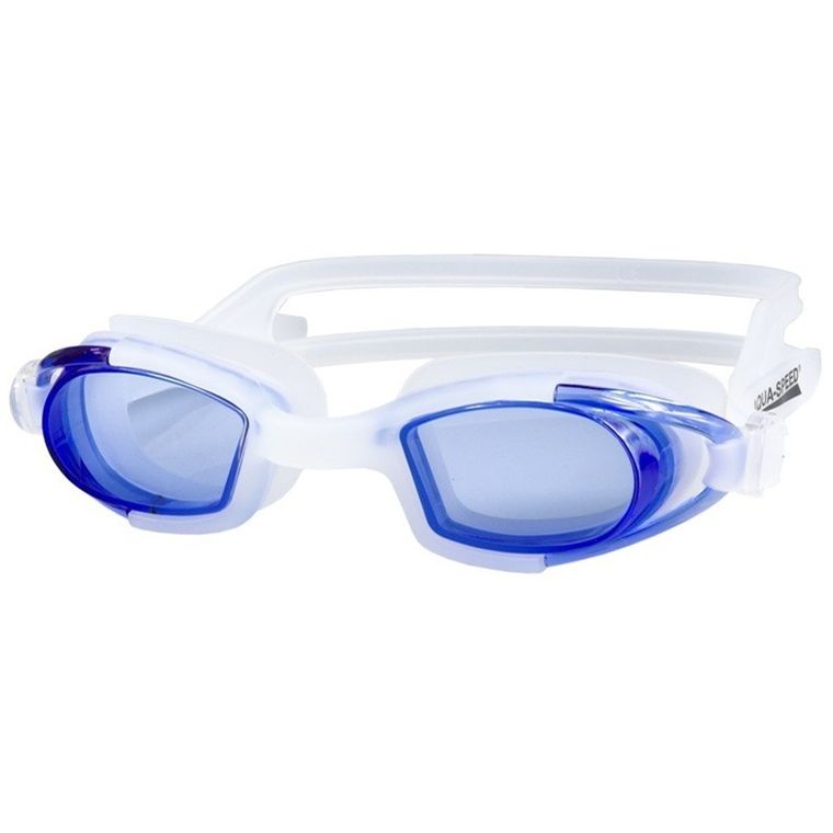 Aqua Speed, okulary pływackie, Marea, rozmiar junior, biały