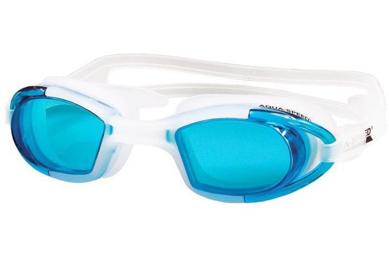 Aqua Speed, okulary pływackie, Marea, rozmiar senior, biały