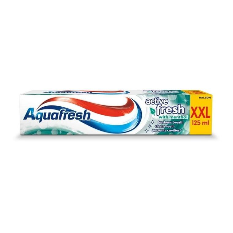 Aquafresh, Active Fresh, pasta do zębów z mentolem, 125 ml