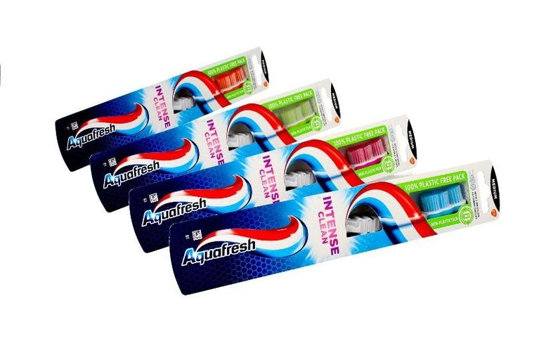 Aquafresh, Intense Clean, szczoteczka do zębów, medium