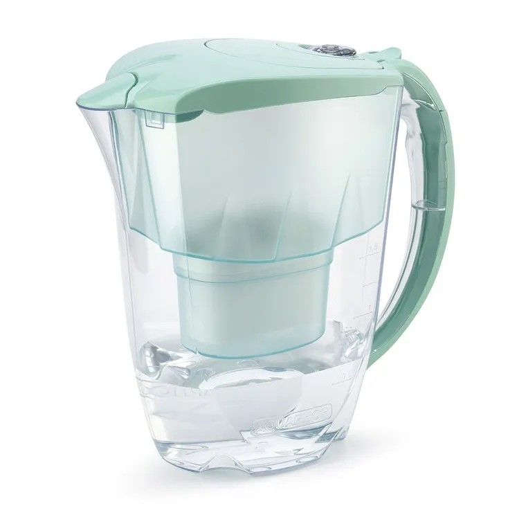 Aquaphor, Jasper, dzbanek 2,8l, + 2 wkłady filtrujące, mięta