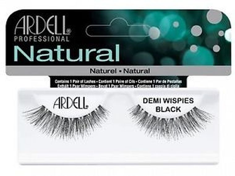 Ardell, 1 para sztucznych rzęs, Black, Natural Demi Wispies