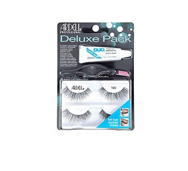 Ardell, Deluxe Pack, sztuczne rzęsy, Black, 2 pary