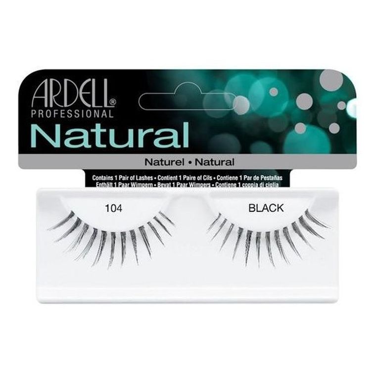 Ardell, Natural 104, 1 para sztucznych rzęs, Black
