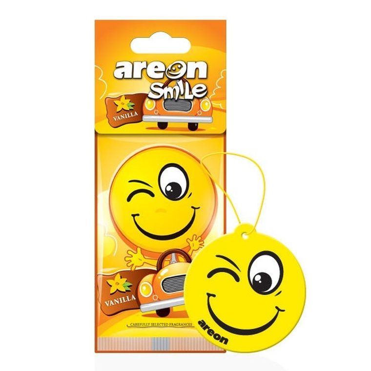 Areon, Smile Dry, odświeżacz do samochodu, Vanilla