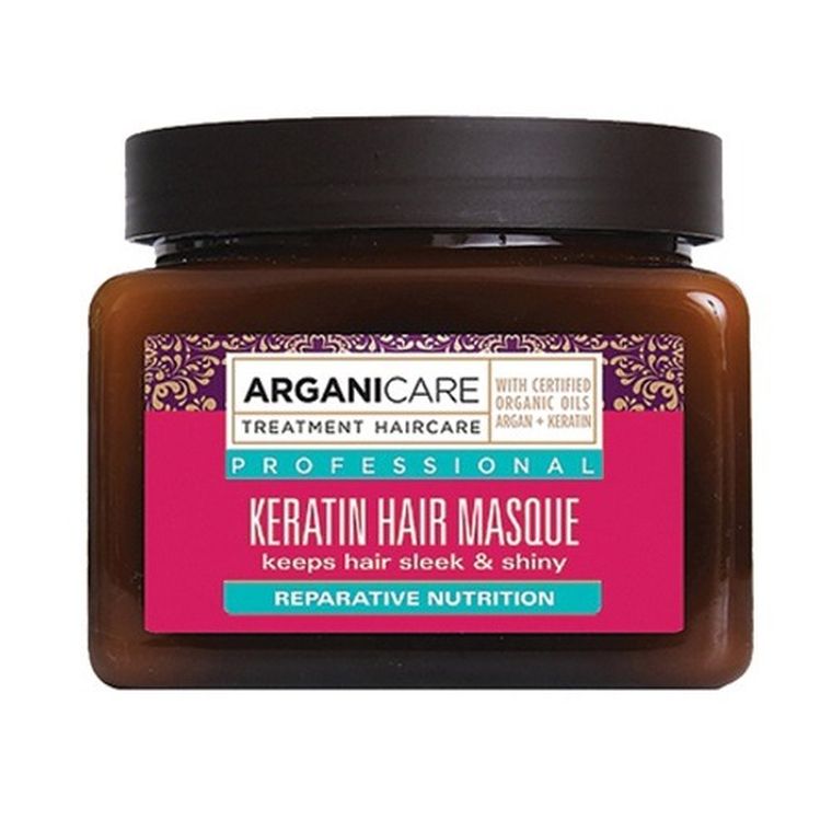 Arganicare, Keratin, maska do włosów z keratyną, 500 ml