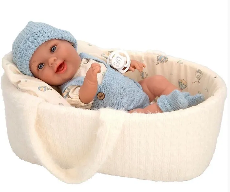 Arias, lalka hiszpańska, bobas chłopiec, 33 cm