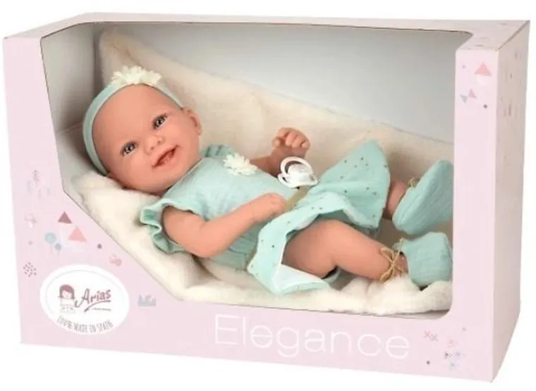 Arias, lalka hiszpańska, bobas dziewczynka, 42 cm