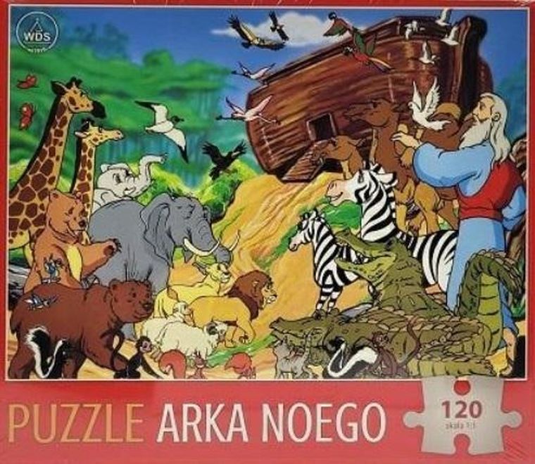 Arka Noego, puzzle, 120 elementów