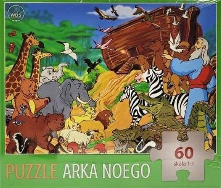 Arka Noego, puzzle, 60 elementów