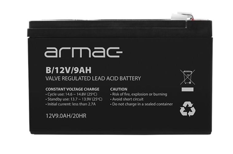 Armac, akumulator, 12V, AGM, 9Ah, uniwersalny