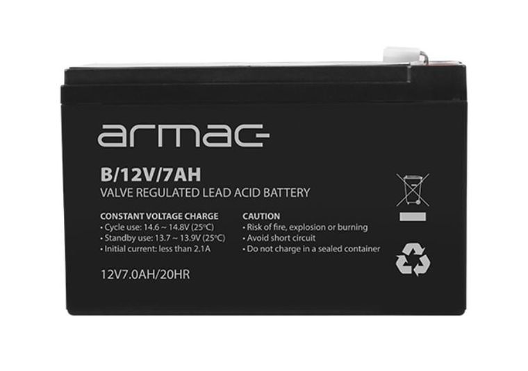 Armac, akumulator do UPS, 12V/7AH UNIWERS. ARMAC B, 7Ah