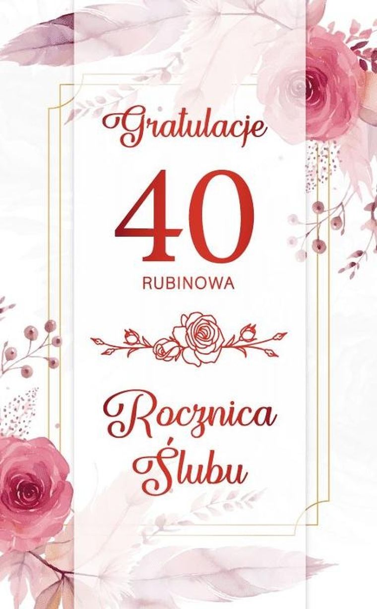 Armin Style, karnet, 40 rocznica ślubu