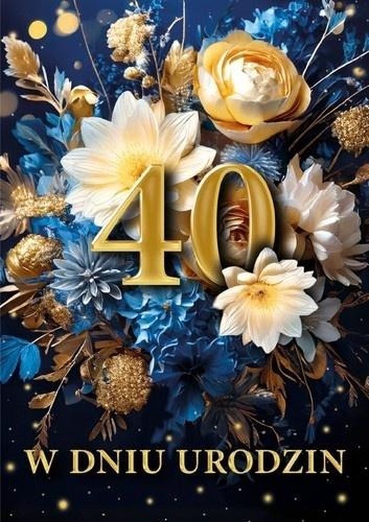 Armin Style, karnet B6, efekt 3D, urodziny 40