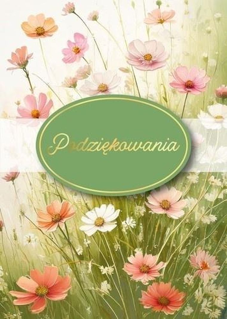 Armin Style, karnet B6 z kopertą, podziekowania