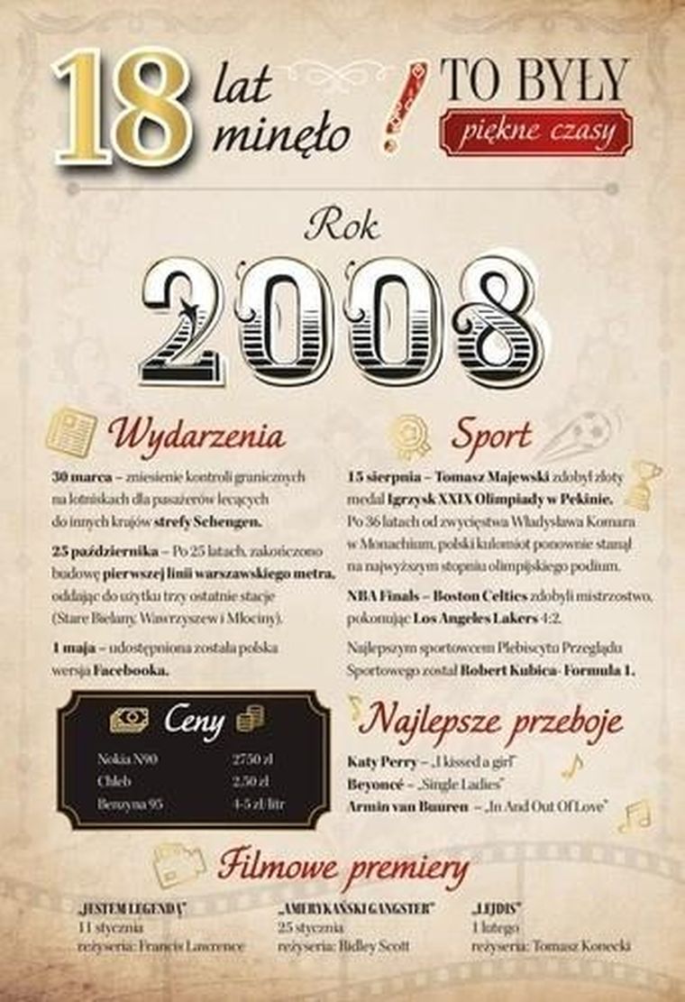 Armin Style, karnet B6 z kopertą, urodziny 18