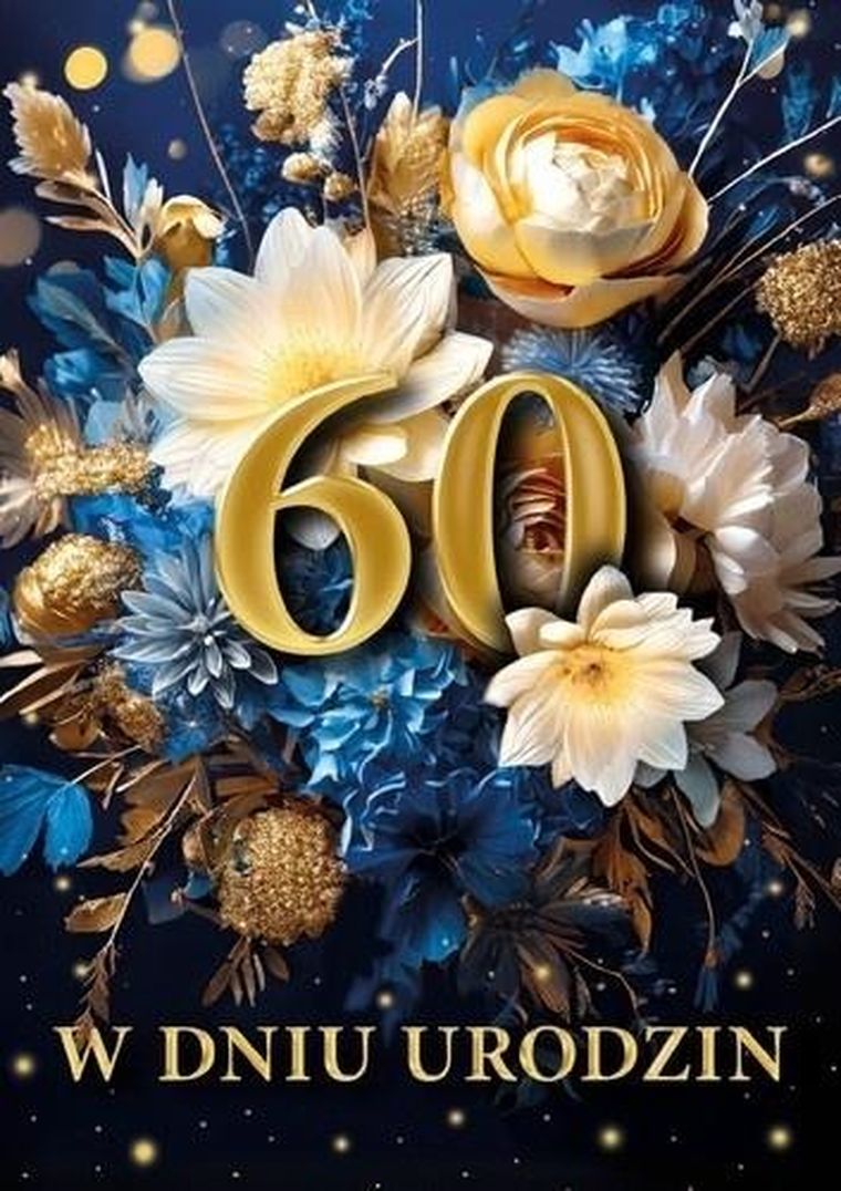 Armin Style, karnet B6 z kopertą, urodziny 60