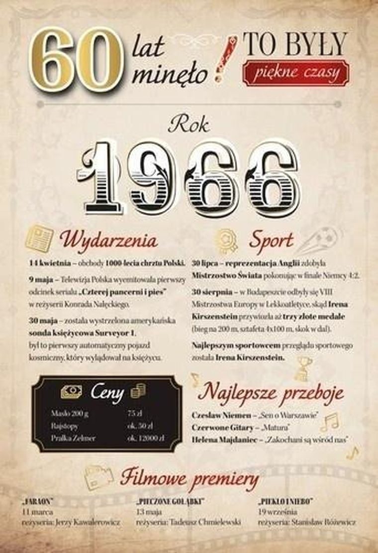 Armin Style, karnet B6 z kopertą, urodziny 60