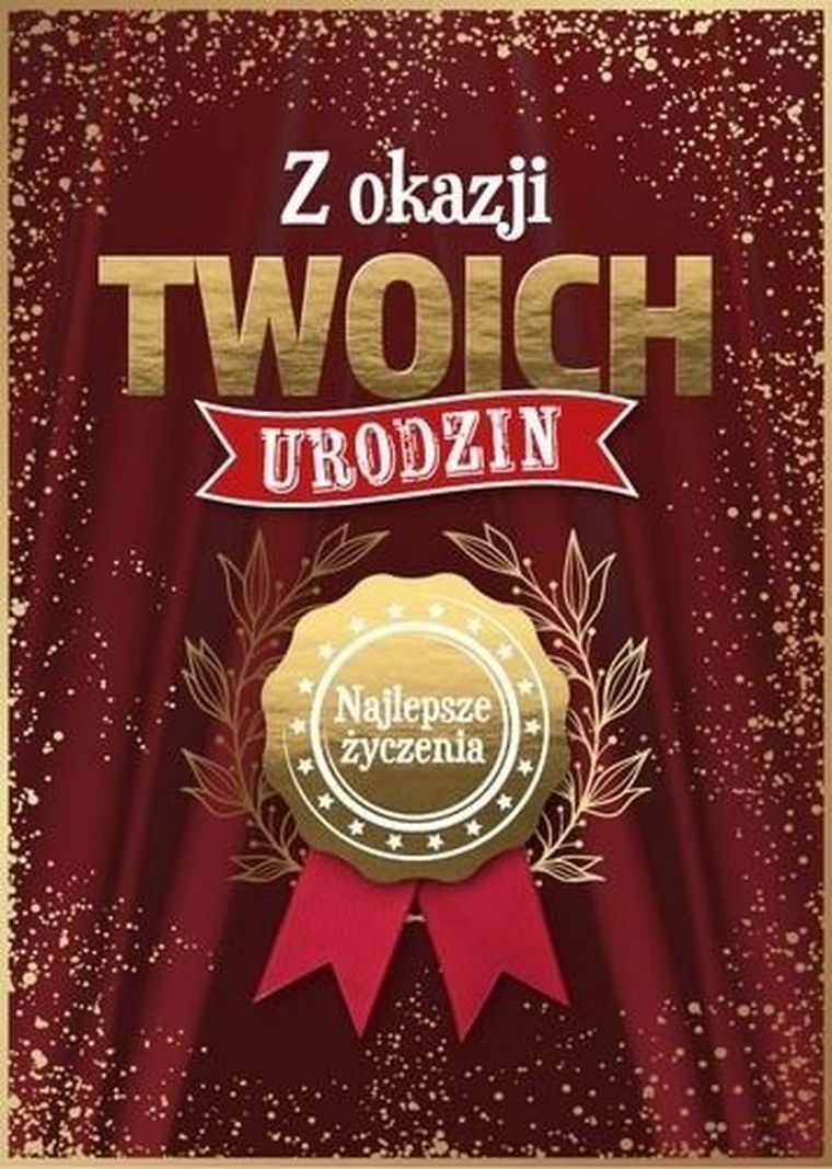 Armin Style, karnet B6 z kopertą, urodziny