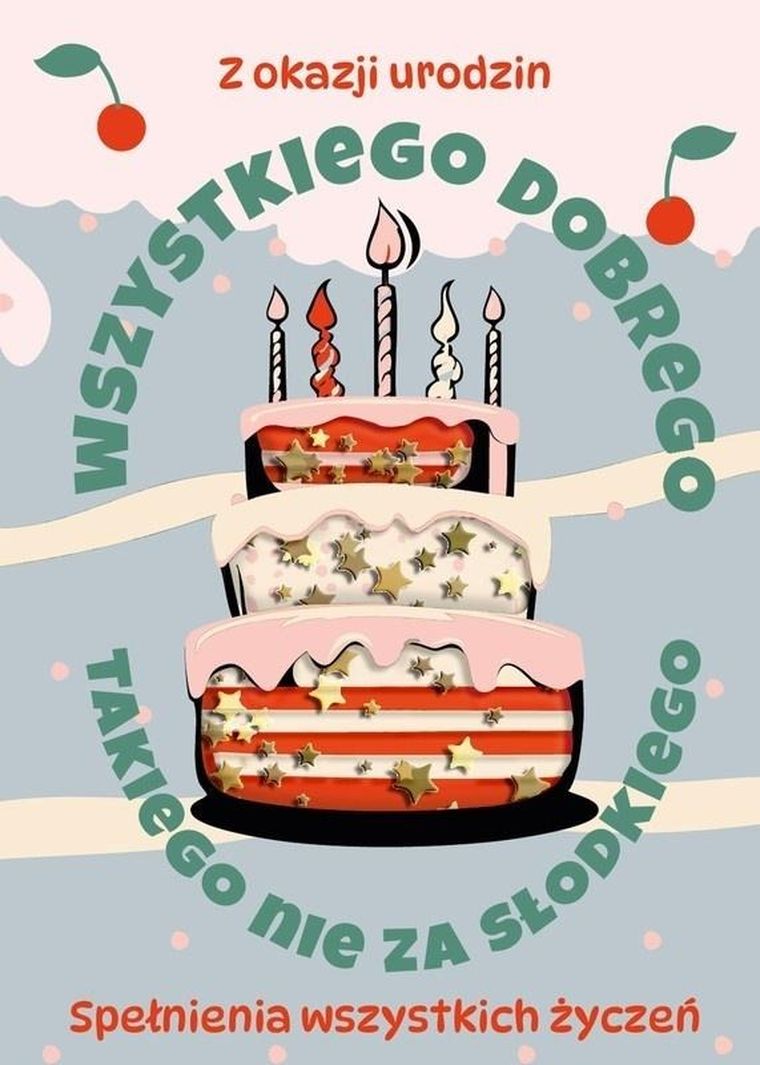 Armin Style, karnet B6 z kopertą, urodziny, konfetti